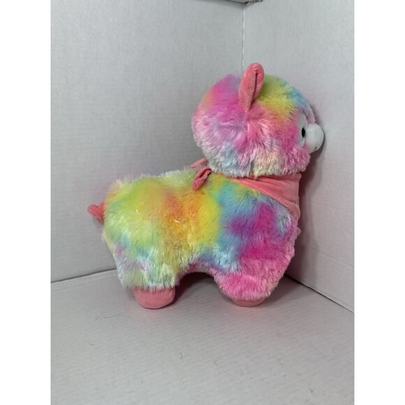 Atlanta Braves Tye Dye / Rainbow Llama with pink bandana FOCO - Picture 6 of 12